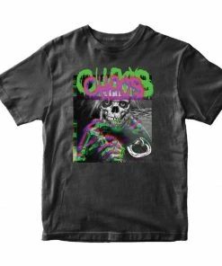 ARTMEETSCHAOZ Artmeetschaos (black “skull Ejection Crewneck T-shirt ) New Arrivals