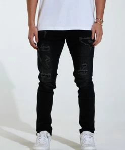 Crysp Denim (black Atlantic Wash Jean -26)