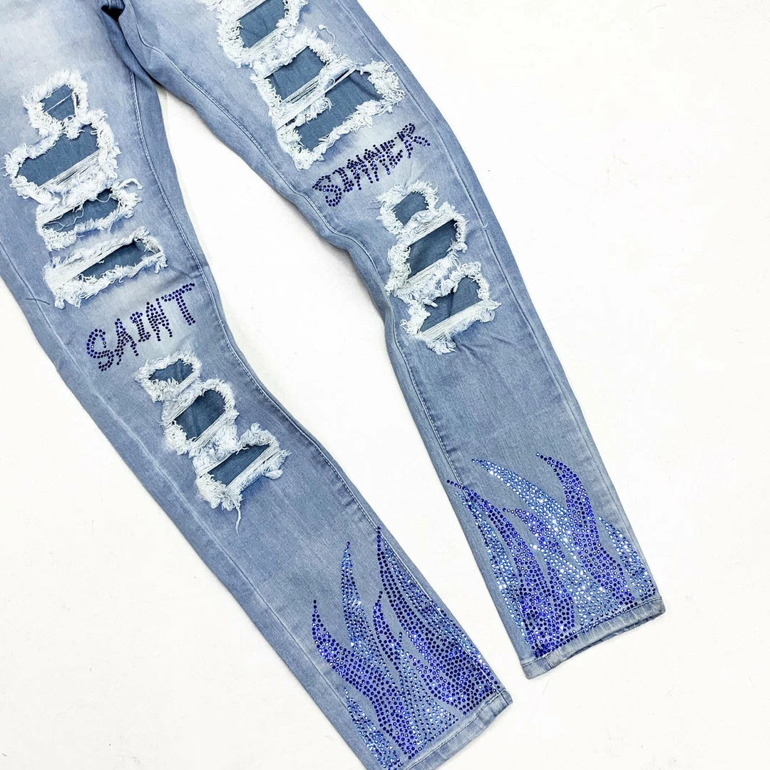 Focus Jeans (light Blue Saint Flame Jean) 4 Focus Jeans (light Blue Saint Flame Jean)