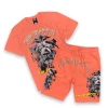 Genuine ( Peach Lion Hearted Short Set)
