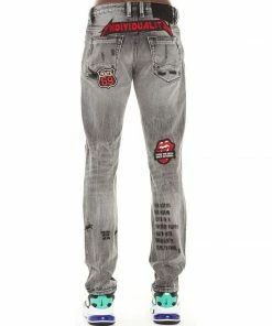 Cult Of Individuality (grey/black Wash Jeans) New Arrivals