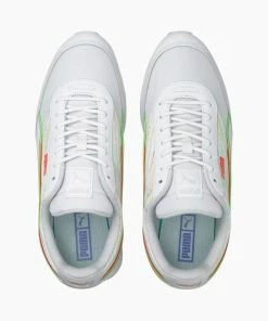 New Arrivals Puma (white/lime Green “future Rider Double Spectra Sneakers)