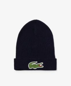 Lacoste (black Beanie Blend Knit)
