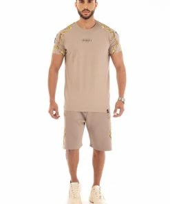 Avenue George (tan/gold Short Set)