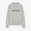 Kenzo (pale Grey Logo Jumper) New Arrivals