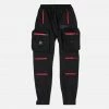 Eight & Nine (black /red Combat Cargo Pant)