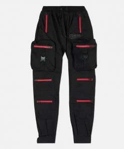Eight & Nine (black /red Combat Cargo Pant)