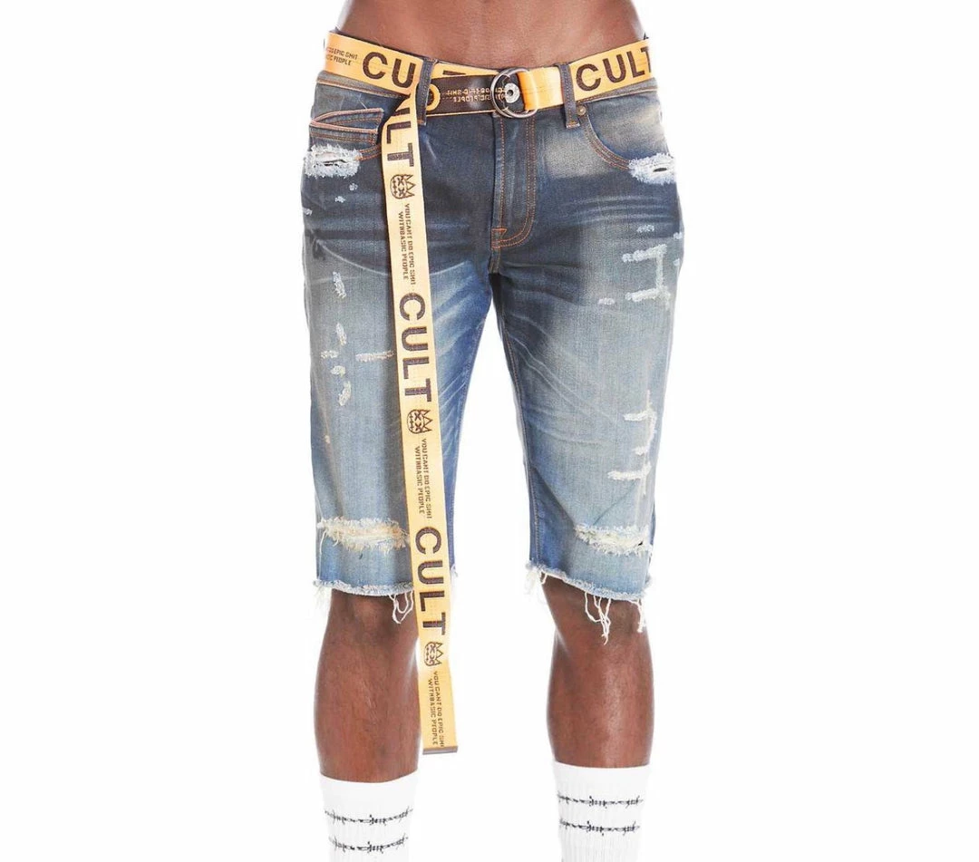Cult Of Individuality (dark Blue/orange Haven Belt Rocker Short) 3 Cult Of Individuality (dark Blue/orange Haven Belt Rocker Short)