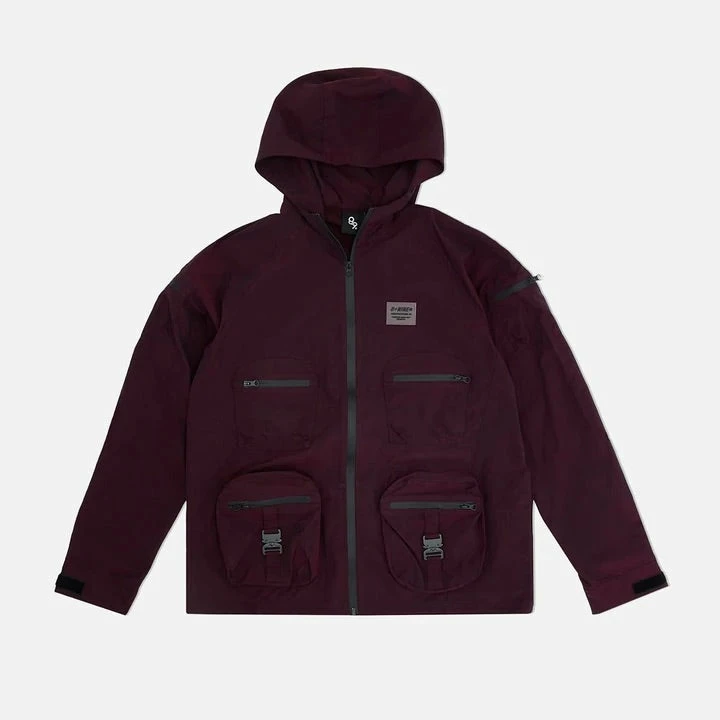 Eight & Nine (wine /black Combat Nylon Jackets) New Arrivals 3 Eight & Nine (wine /black Combat Nylon Jackets) New Arrivals
