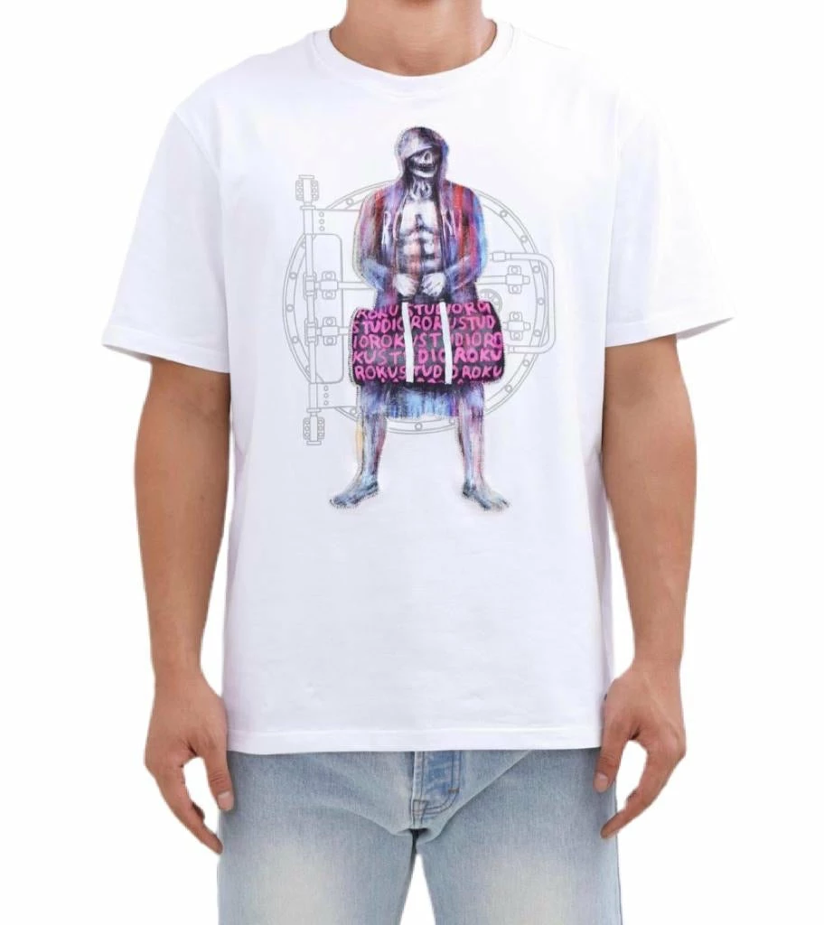 ROKU STUDIO (White) T-SHIRT 3 ROKU STUDIO (White) T-SHIRT