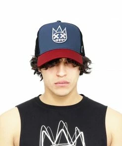 Cult Of Individuality (indigo Mesh Back Trucker) New Arrivals