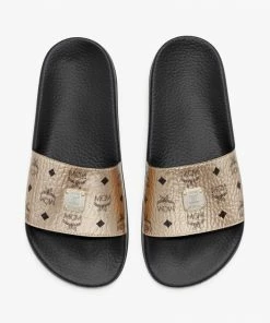 New Arrivals MCM (Womens Visetos Slides)
