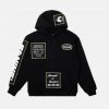 Eight & Nine (black Acid Hoodie )