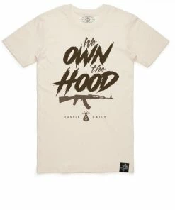 New Arrivals Hasta Muerte (Natural “We Own The Hood Tee)