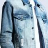 Crysp Denim (light Blue Bering Denim Jacket-203)