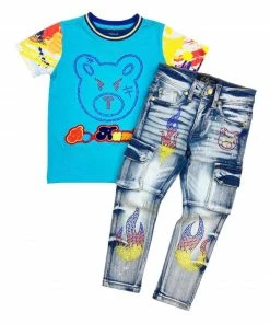 Elite Denim (blue/yellow “be Humble Set)