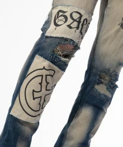 Gala (navy Stone “dead Or Alive Cut Jean) New Arrivals