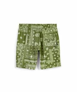 Purple Brand (Military Paisley Swim Short)