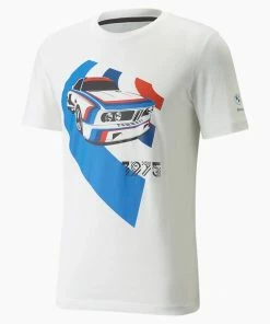 New Arrivals Puma (white Vintage Car Graphic T-shirt)