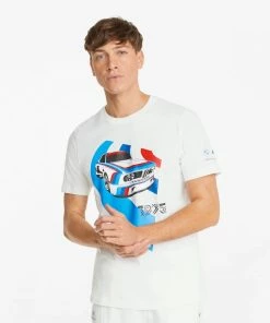 New Arrivals Puma (white Vintage Car Graphic T-shirt)