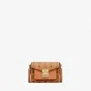 New Arrivals Mcm (cognac Patricia Crossbody In Visetos Bag)