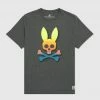 New Arrivals Psycho Bunny (men’s Heather Grey Lowca Graphic T-shirt)