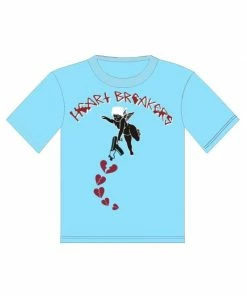 Focus (sky Blue /Red “heart Broken Tee)