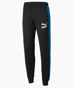 Puma (black/blue/ Green Iconic Track Pant)