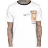 New Arrivals Thc (white Never Rat Mouse Trap Pocket T-shirt)