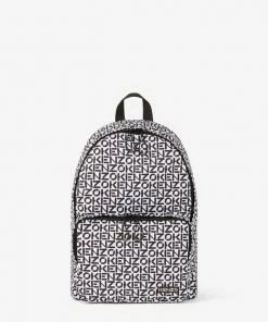 Kenzo (white/black “kenzo Repeat Backpack) New Arrivals