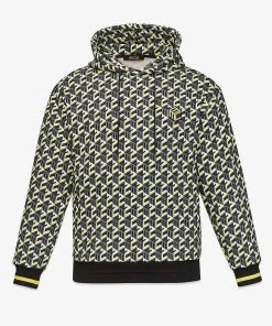 New Arrivals Mcm (Men’s Cubic Monogram Print Hoodie In Organic Cotton)