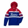 New Arrivals Mitchell & Ness (red/royal Blue Philadelphia 76ers Hoodie)