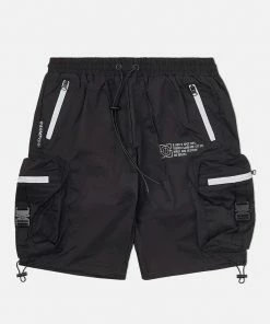 Eight & Nine (black/grey Combat Cargo Zipper Short) New Arrivals