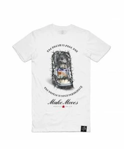 New Arrivals Hasta Muerte (white “thorn T-shirt)