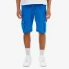 New Arrivals Life Code (royal Blue Nylon Shorts Cargo Pocket)