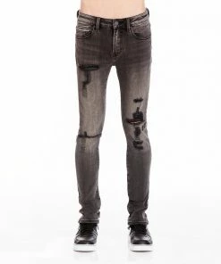 Cult Of Individuality (grey Punk Super Skinny Jean) New Arrivals