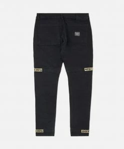 Eight & Nine (black /sand Trapped Slim Utility Wash Jean) 7 Eight & Nine (black /sand Trapped Slim Utility Wash Jean)