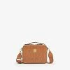 New Arrivals Mcm (small Cognac Klassik Crossbody In MCM Monogram Leather)