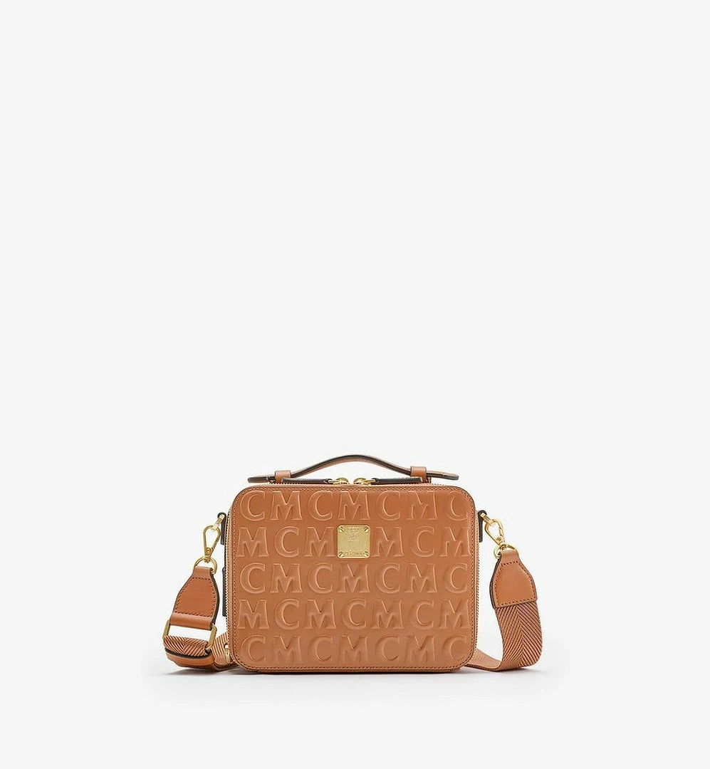 New Arrivals Mcm (small Cognac Klassik Crossbody In MCM Monogram Leather) 3 New Arrivals Mcm (small Cognac Klassik Crossbody In MCM Monogram Leather)