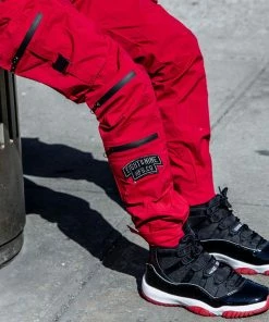 New Arrivals Eight & Nine (red/black Combat Cargo Pant)