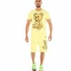 Avenue George (yellow Teddy Bear Short Set) New Arrivals