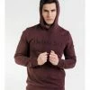 Inimigo (burgundy Hoodie)