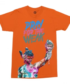 New Arrivals Streetz Iz Watchin (orange “pray For The Week T-shirt)
