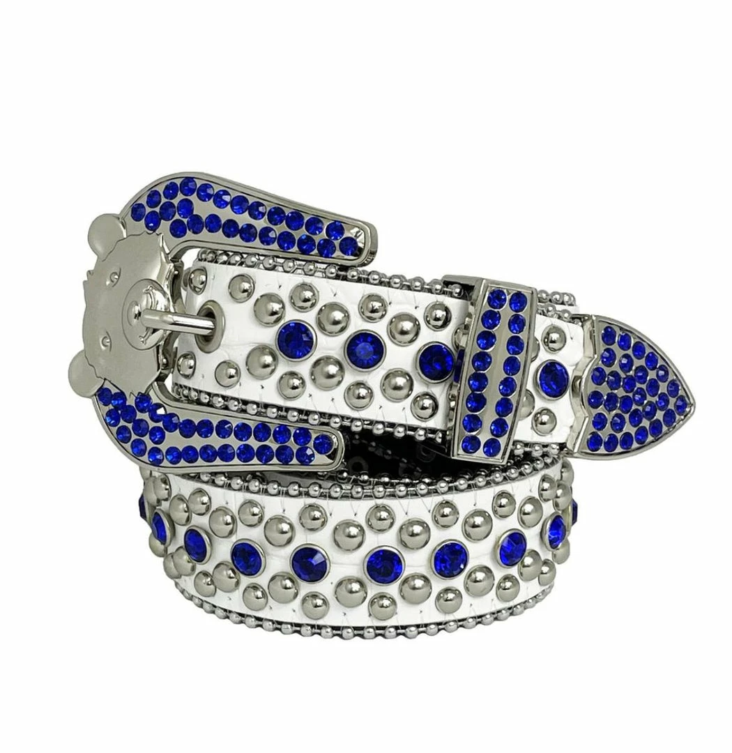 Elite Denim (white/royal Blue Kids Bear Crystal Belt) New Arrivals 3 Elite Denim (white/royal Blue Kids Bear Crystal Belt) New Arrivals