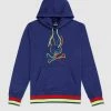 Psycho Bunny (men’s Blood Blue Barbon Neon Glow Hoodie) 2 Psycho Bunny (men’s Blood Blue Barbon Neon Glow Hoodie)