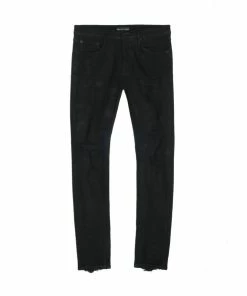 Purple Brand (black Oil Spill Jean)