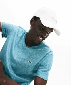 Lacoste Men's V-neck Green Pima Cotton T-shirt