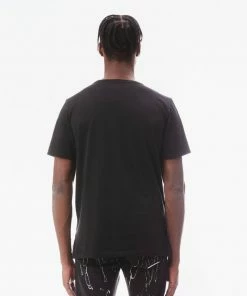 Hvman ( Black Triangle Basic Logo Crewneck T-shirt) New Arrivals