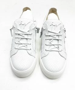 Giuseppe Zanotti (female White Bladder Low Top Sneaker)