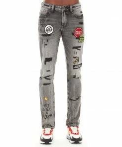 Cult Of Individuality (grey/black Wash Jeans) New Arrivals